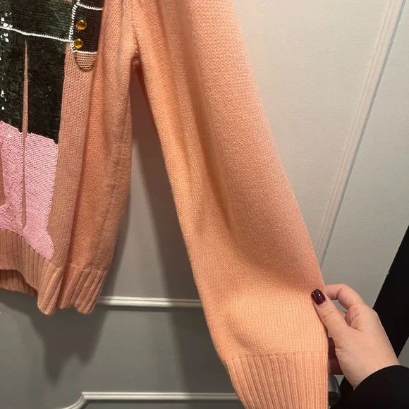 QUEEN OF SPARKLES Pink Nutcracker Sweater - Picture 5 of 6